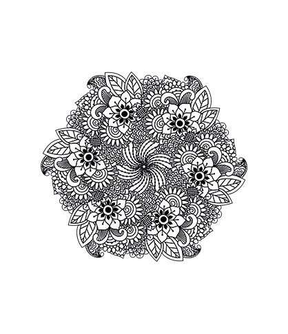 mandala, boyama